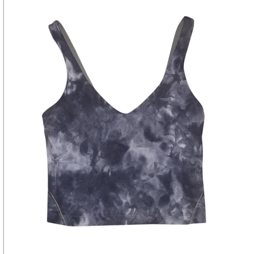 Lululemon Align Tank, Blue tie-dye; Size 0